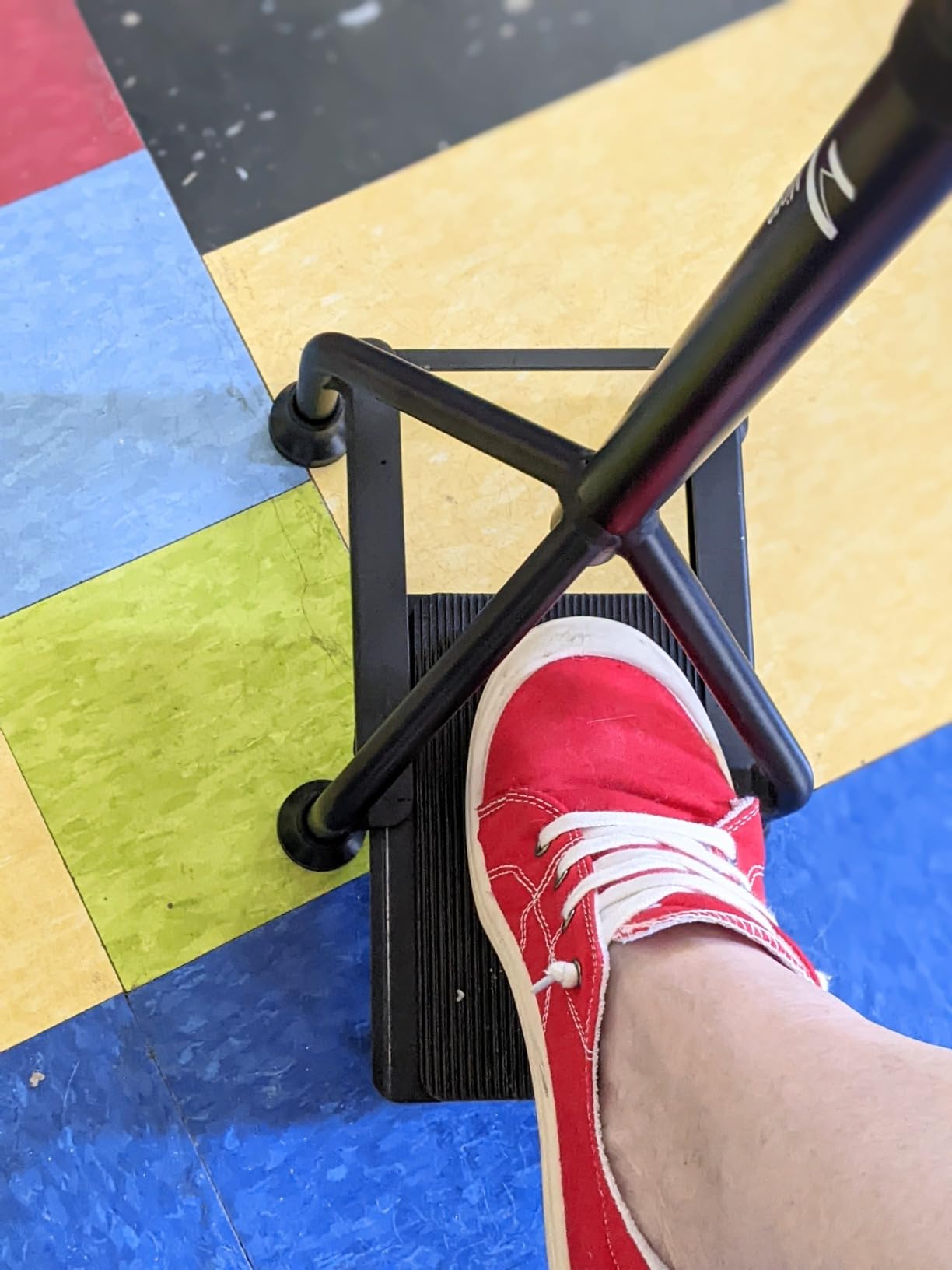 MMingo Adjustable Stair Climbing Assist Cane for Seniors, Non-Slip Walking Aid for Stability and Mobility on Stairs, Walk Up and Down with Ease customer photo 1