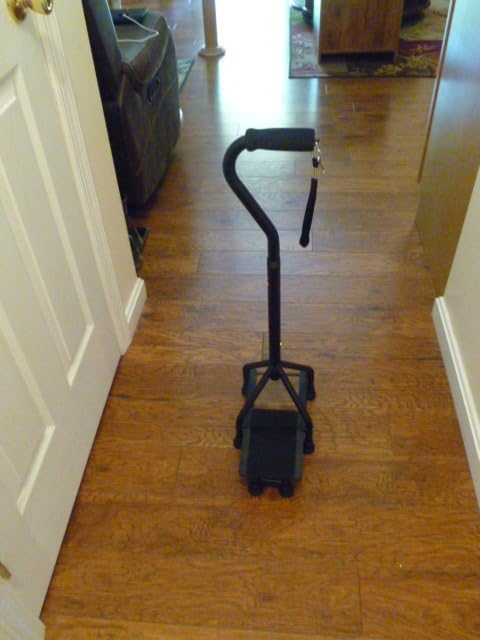 MMingo Adjustable Stair Climbing Assist Cane for Seniors, Non-Slip Walking Aid for Stability and Mobility on Stairs, Walk Up and Down with Ease customer photo 2