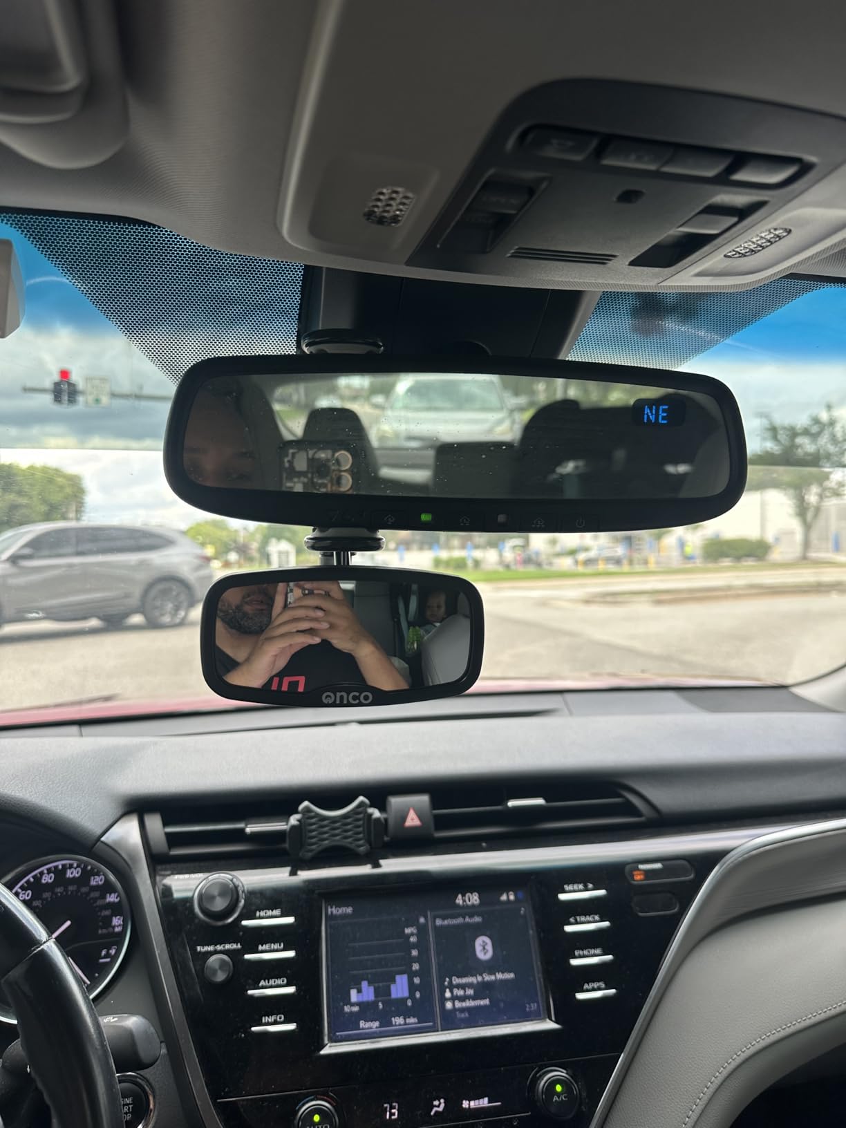 Onco Baby Car Mirror for Rear Facing Seats (2 Pack) customer photo 1