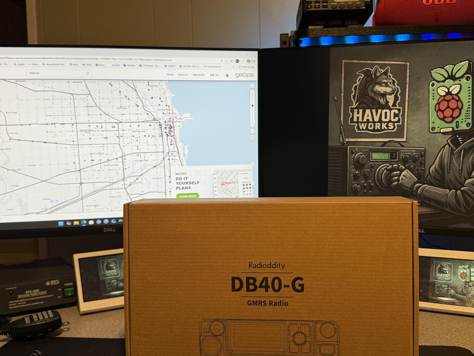 Radioddity DB40-G GMRS Mobile Radio 40W, Dual Display, 199 Channels customer photo 2