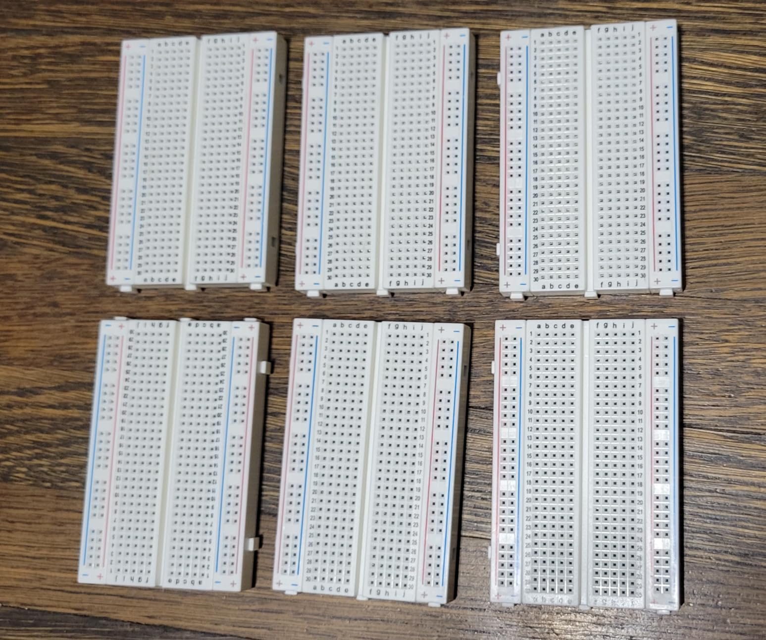 ELEGOO 400 Point Solderless Breadboard Kit, Small Prototyping Boards 6PCS customer photo 2