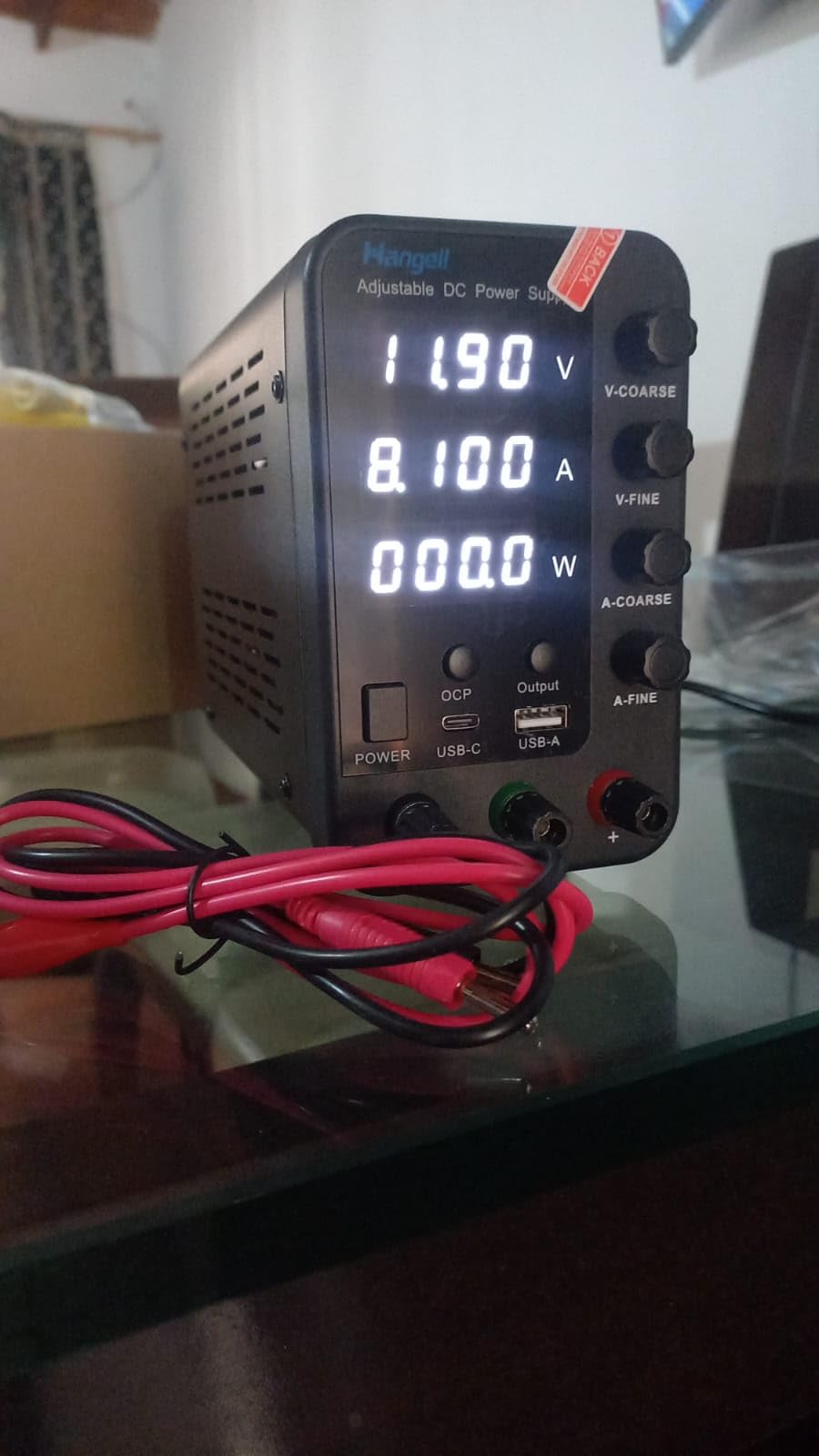 DC Power Supply Variable, 30V 10A Bench Power Supply with Encoder Coarse & Fine Adjustments Knob, Adjustable Switching Regulated lab Power Supplies with 18W USB & Type-C Quick-Charge customer photo 2