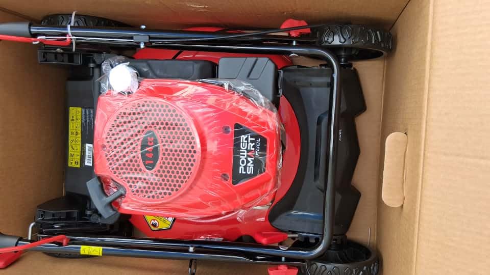 PowerSmart 21-Inch Gas Lawn Mower, 144cc 4-Cycle OHV Engine, Push Mower with Mulching & Side-Discharge, 6 Cutting Heights customer photo 1