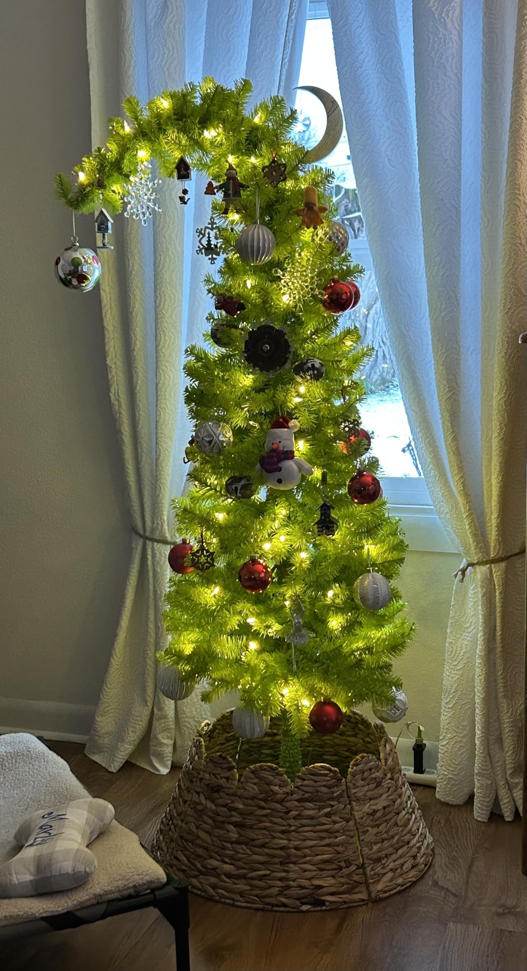 Holiday Cheer Christmas Tree Storage Bag Waterproof 9ft Red customer photo 1