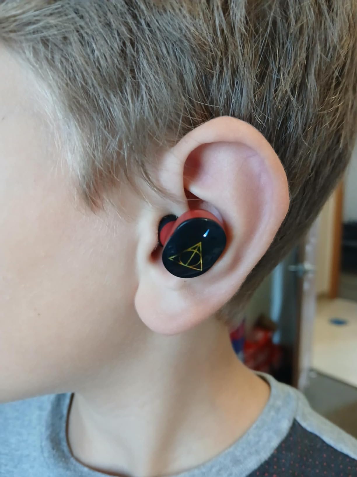 Minecraft Bluetooth Earbuds with Mic, Wireless Earbuds with Charging Case customer photo 2
