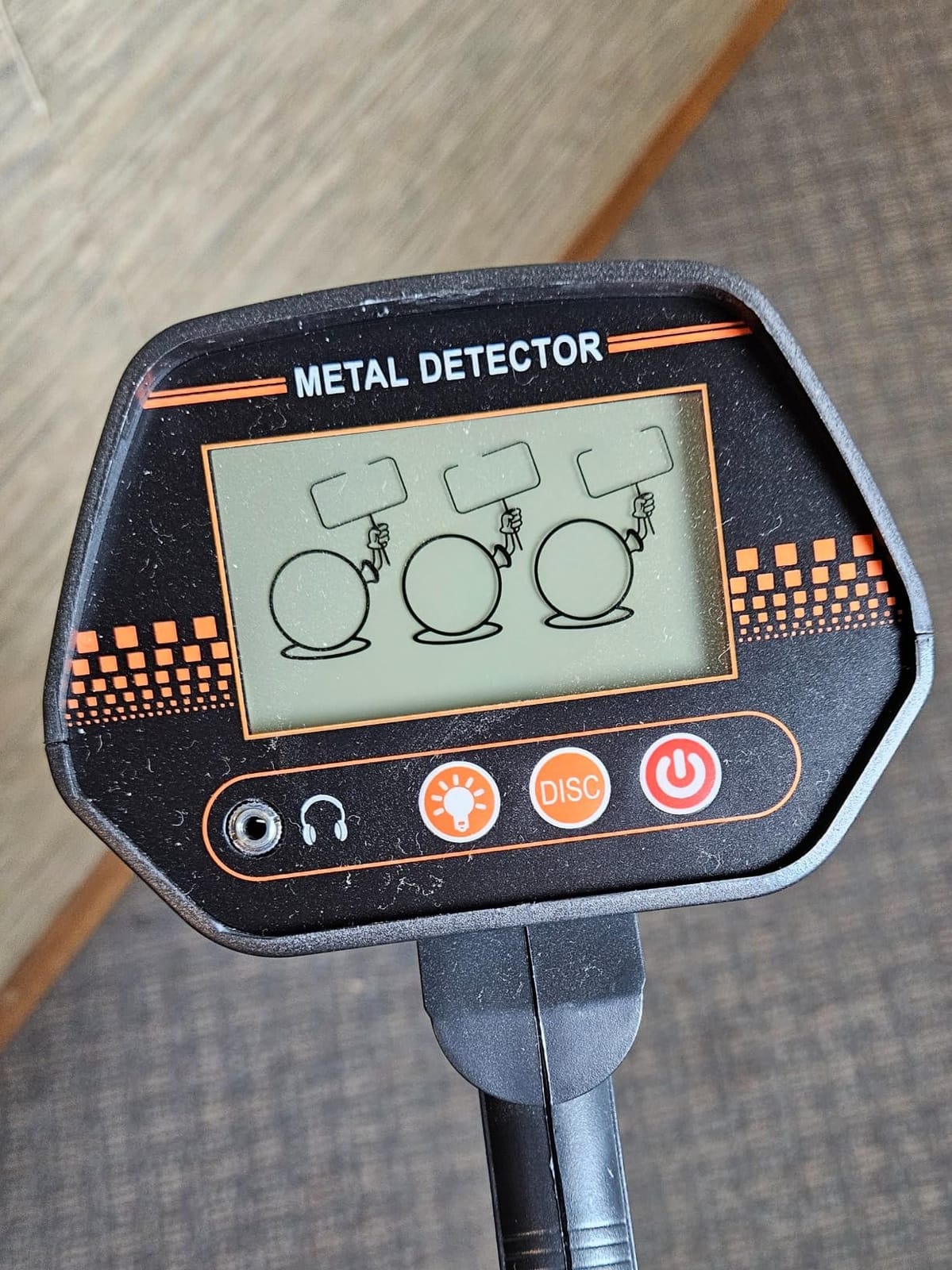 MD-4070 Metal Detector for Kids, Easy to use, Fun LCD Display, Lightweight &Adjustable Starter Kids Metal Detector, 8