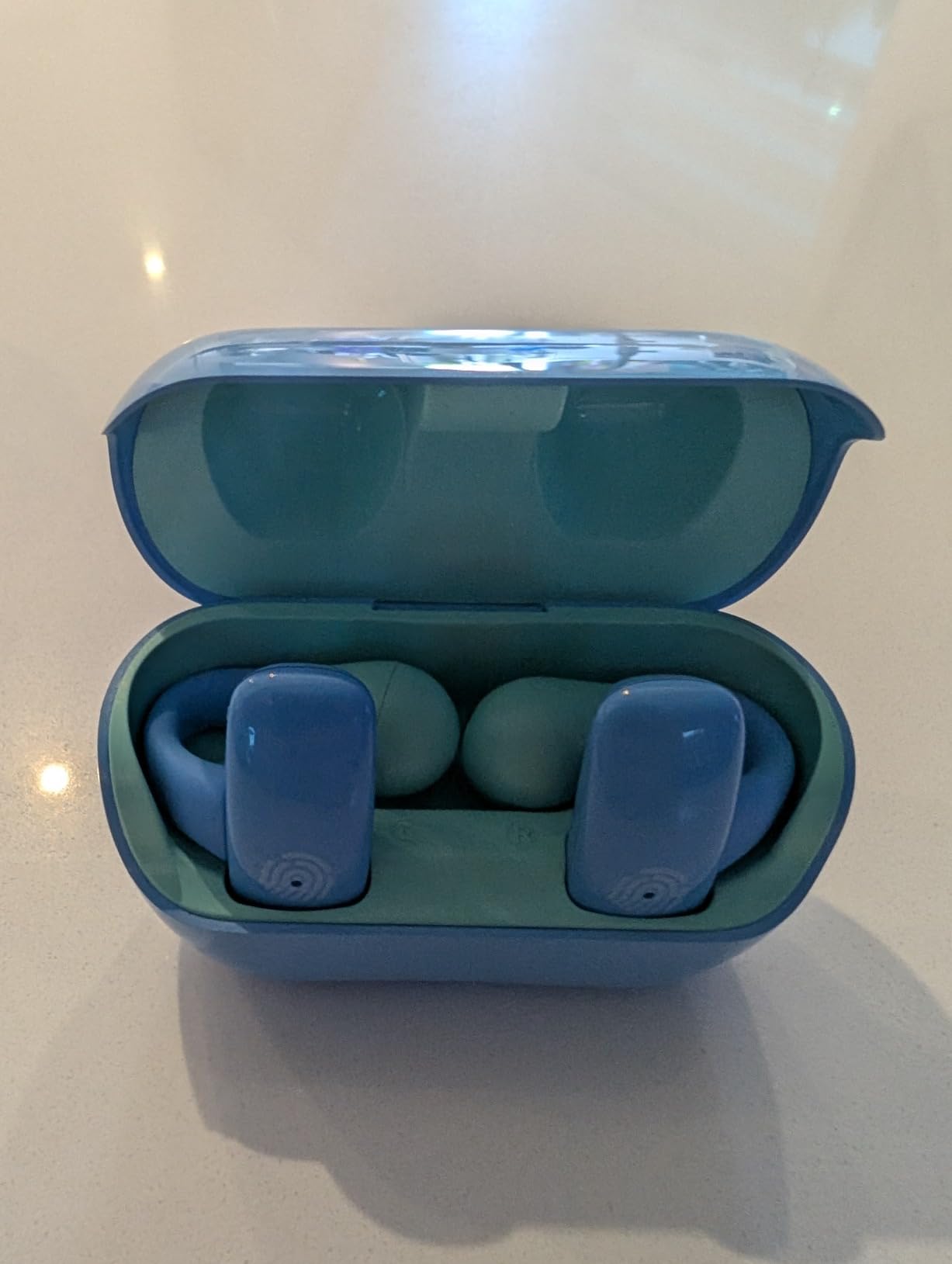 BANIGIPA Kids True Wireless Earbuds, Open Ear Headphones for Boy Girl Teen customer photo 2