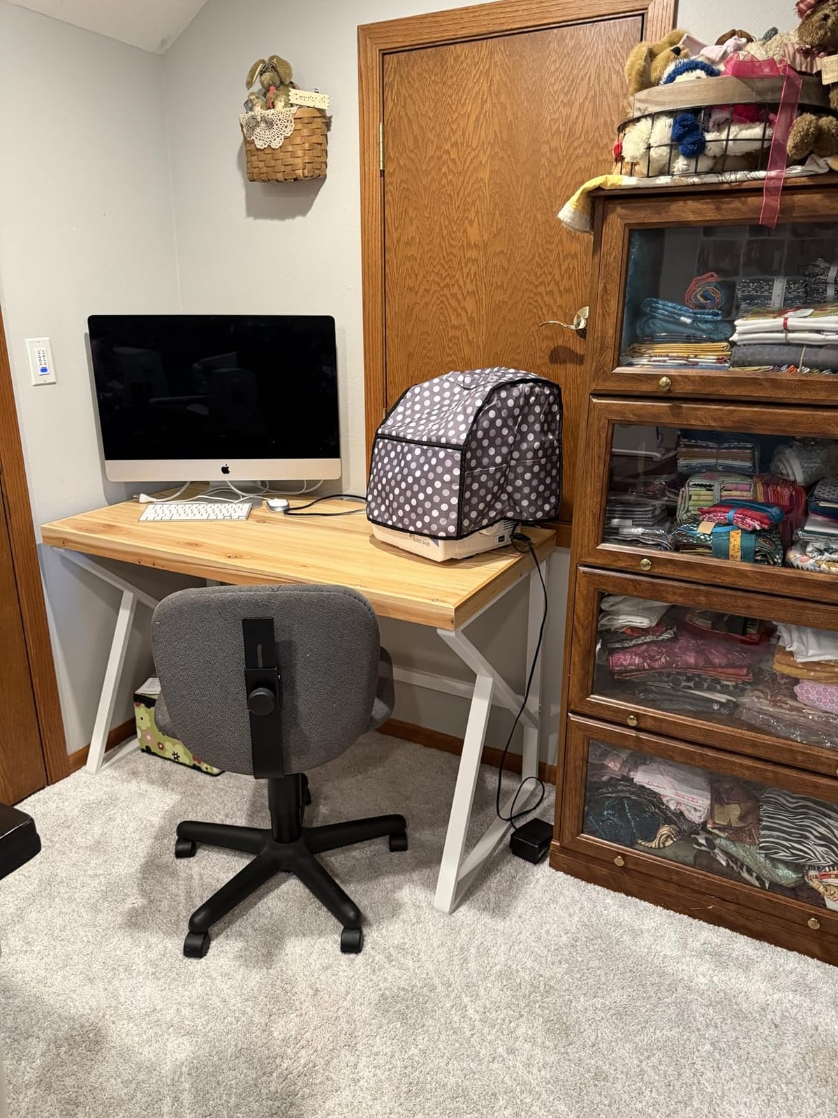 IBF 60 Inch Solid Wood Computer Office Desk Small Writing Desks for Home customer photo 1
