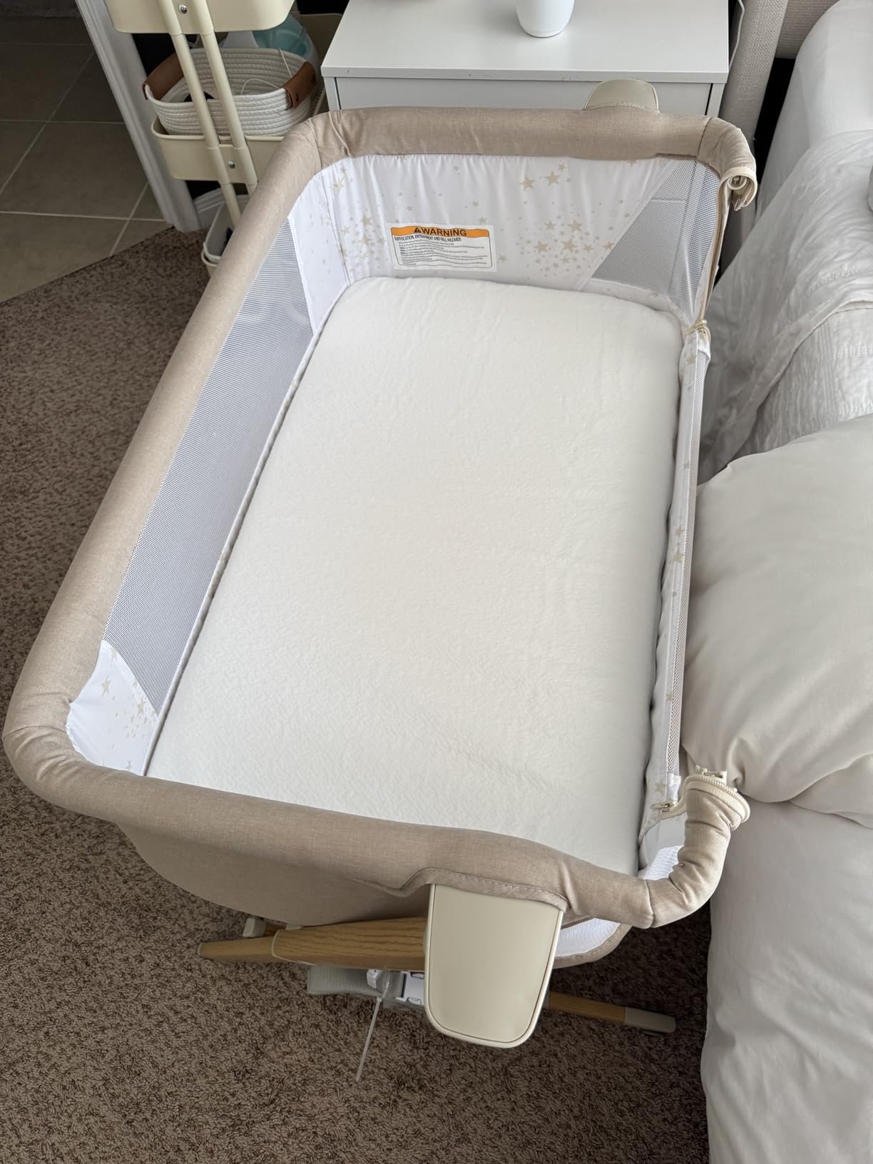 NeoBorn Pack and Play Mattress, 38 x 26 x 1.5 Inch, Dual-Sided Foam customer photo 1