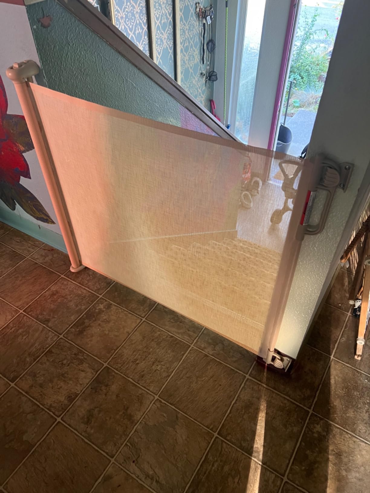 Momcozy Extra Wide Retractable Mesh Baby Gate customer photo 1