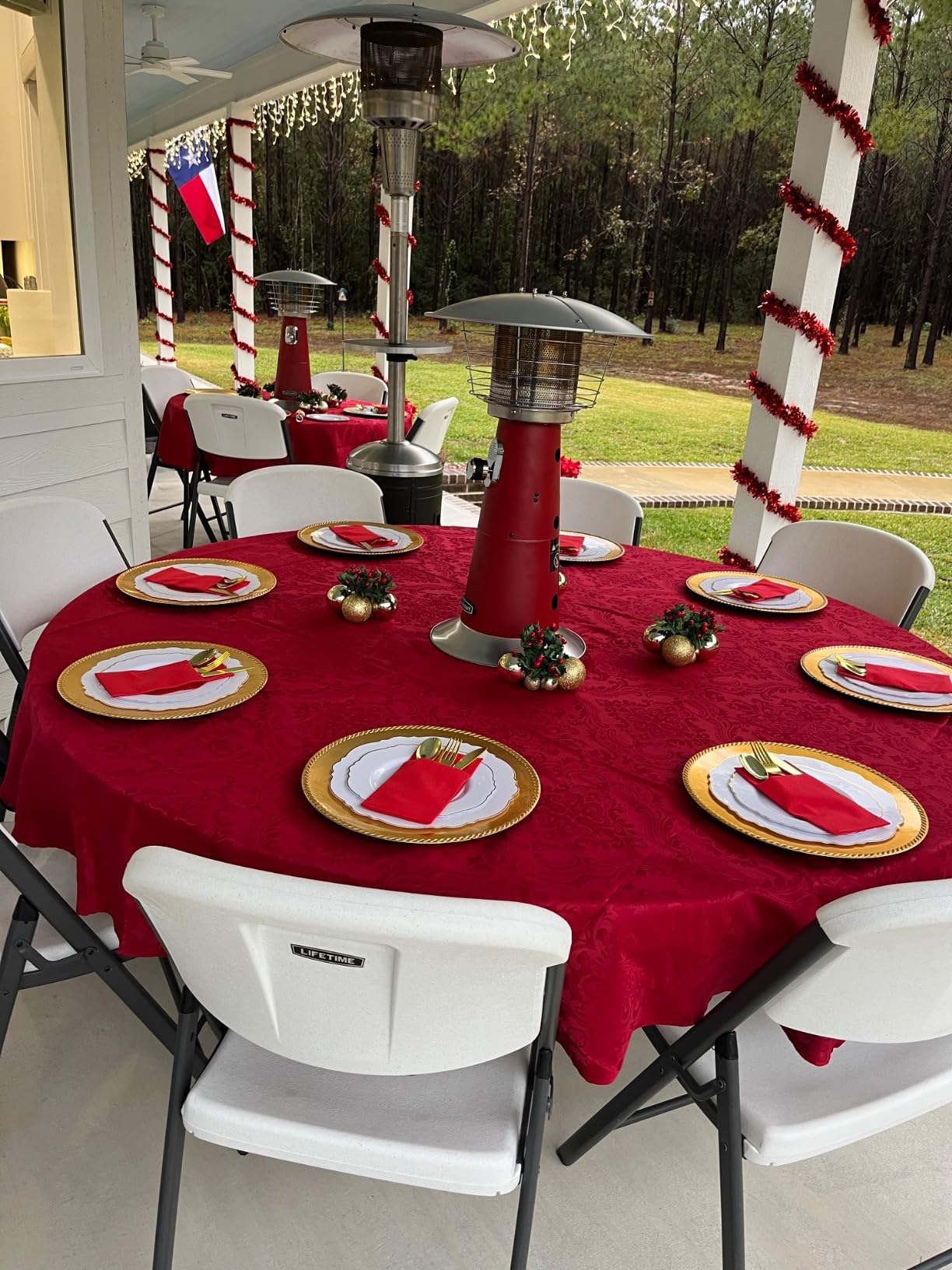 Cuisinart Patio Heater, Tabletop, Anti-Tilt Safety Switch, 11,000 BTU, Gray customer photo 2