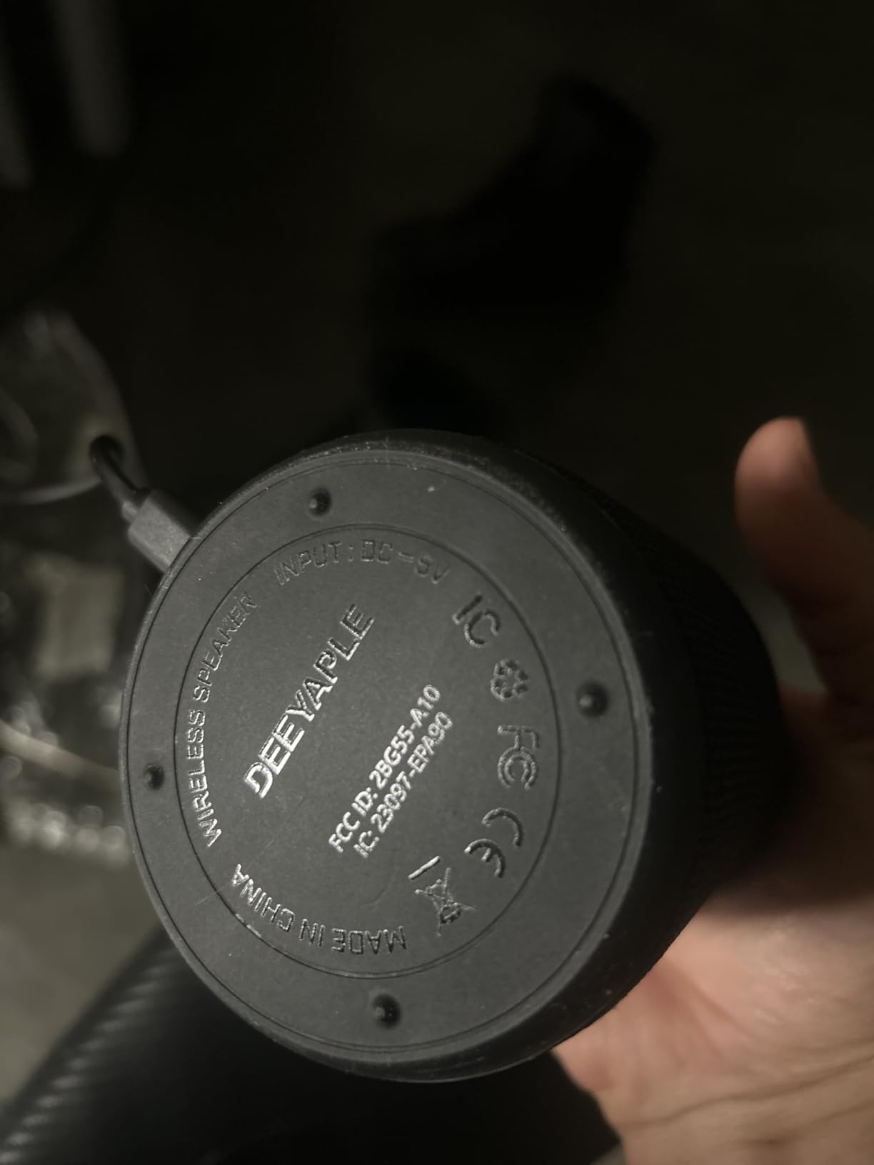 Bluetooth Speaker Wireless,IP67 Waterproof & Dustproof Portable Speaker with Lights,15W Loud Stereo Sound, 2500mAh Battery All Day Playtime, TWS Pairing, BT5.3, Home/Party/Outdoor/Beach (Black) customer photo 2