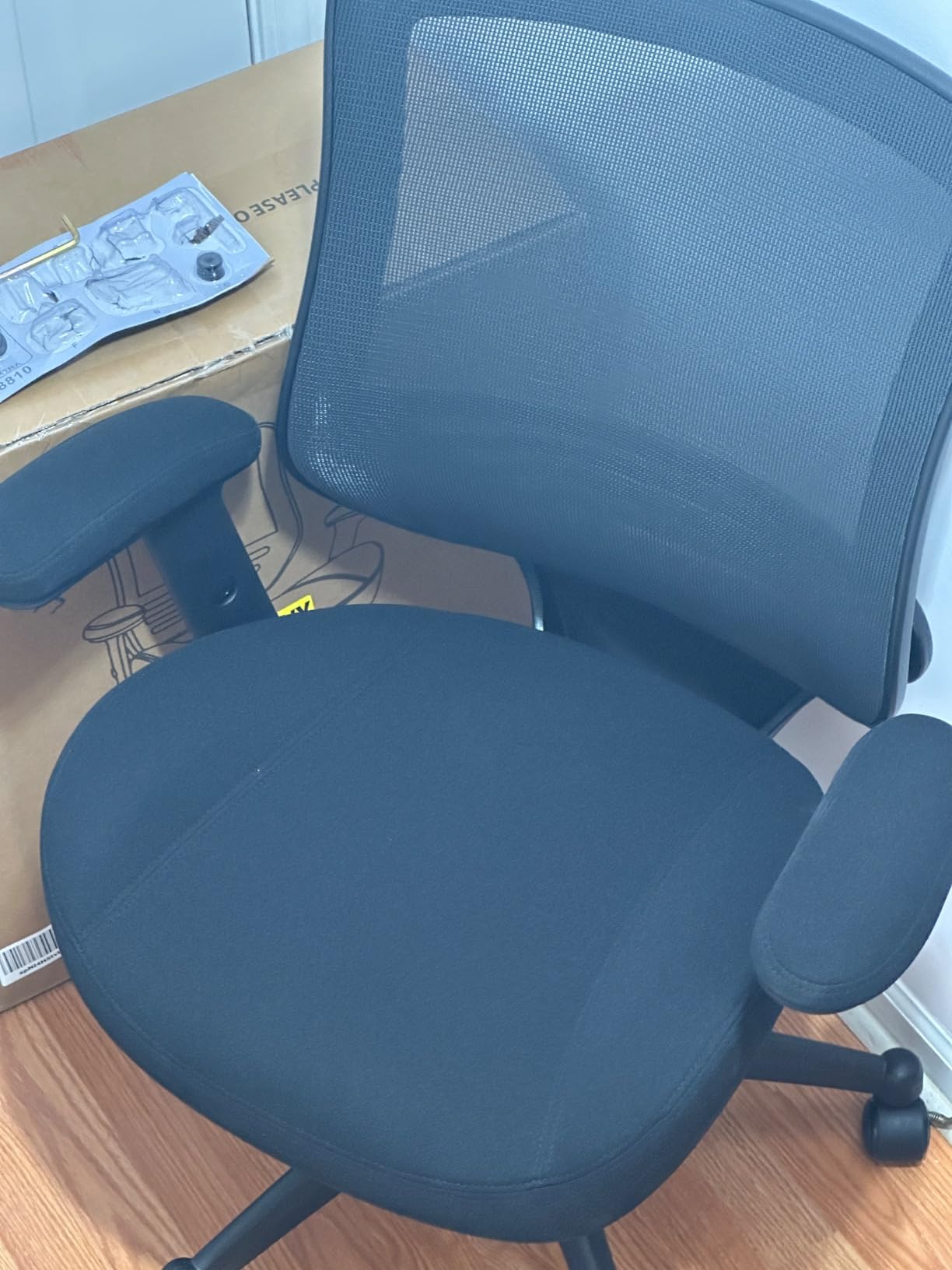BOLISS 400lbs Ergonomic Office Chair Mid Back Double Seat Cushion customer photo 1