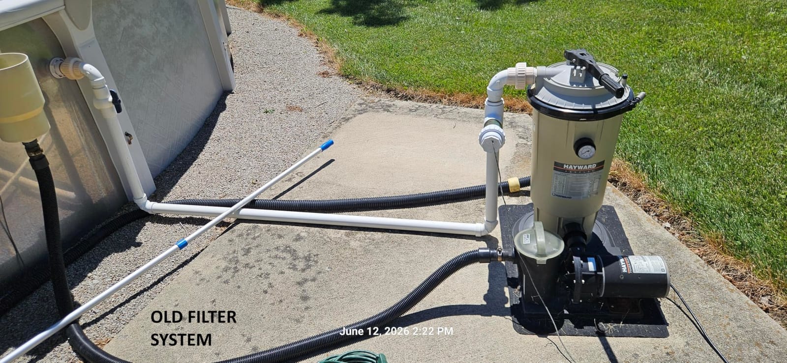 VEVOR 2026 Cartridge Pool Filter Tank & Element | Large 50Sq. Ft Cleaner System for Above Ground & Inground Pools | Compatible with Pumps 1/3 to 1 HP | Up to 2483 GPH | for Pools Up to 19866 Gallons customer photo 1