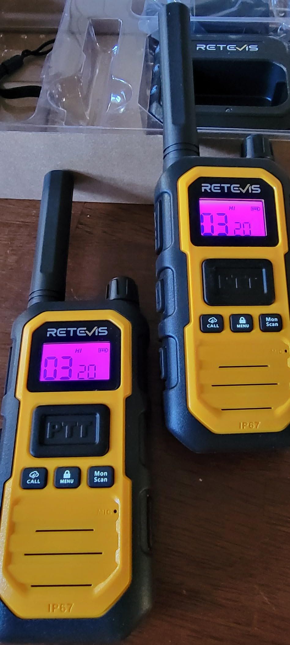 Retevis RB48PLUS GMRS Walkie Talkies Long Range,IP67 Waterproof 2 Way Radio customer photo 2