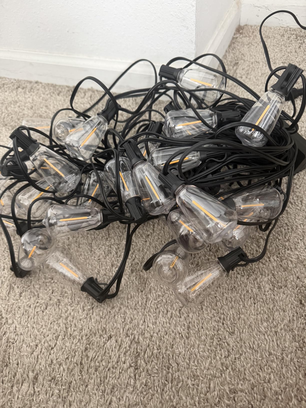 Outdoor Lights String Patio Outside - 100ft 30M LED Waterproof Light ST38 customer photo 2