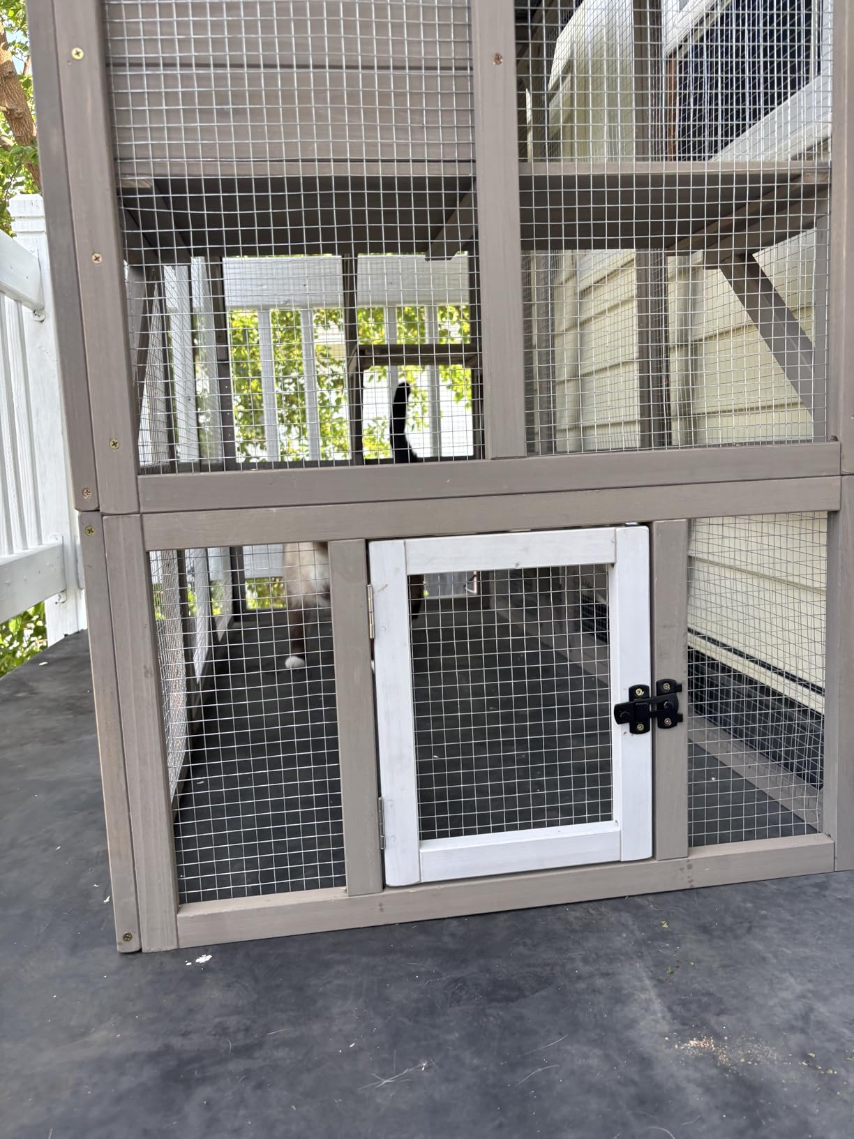 Ketive Catio Outdoor Cat Enclosure with Window Access & Weatherproof Roof customer photo 1