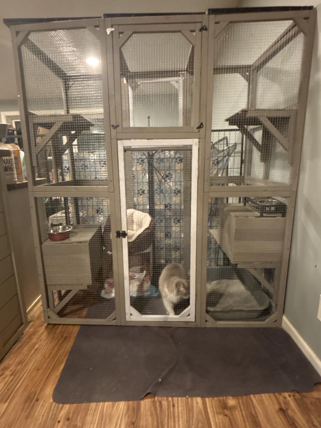 Ketive Catio Outdoor Cat Enclosure with Window Access & Weatherproof Roof customer photo 2