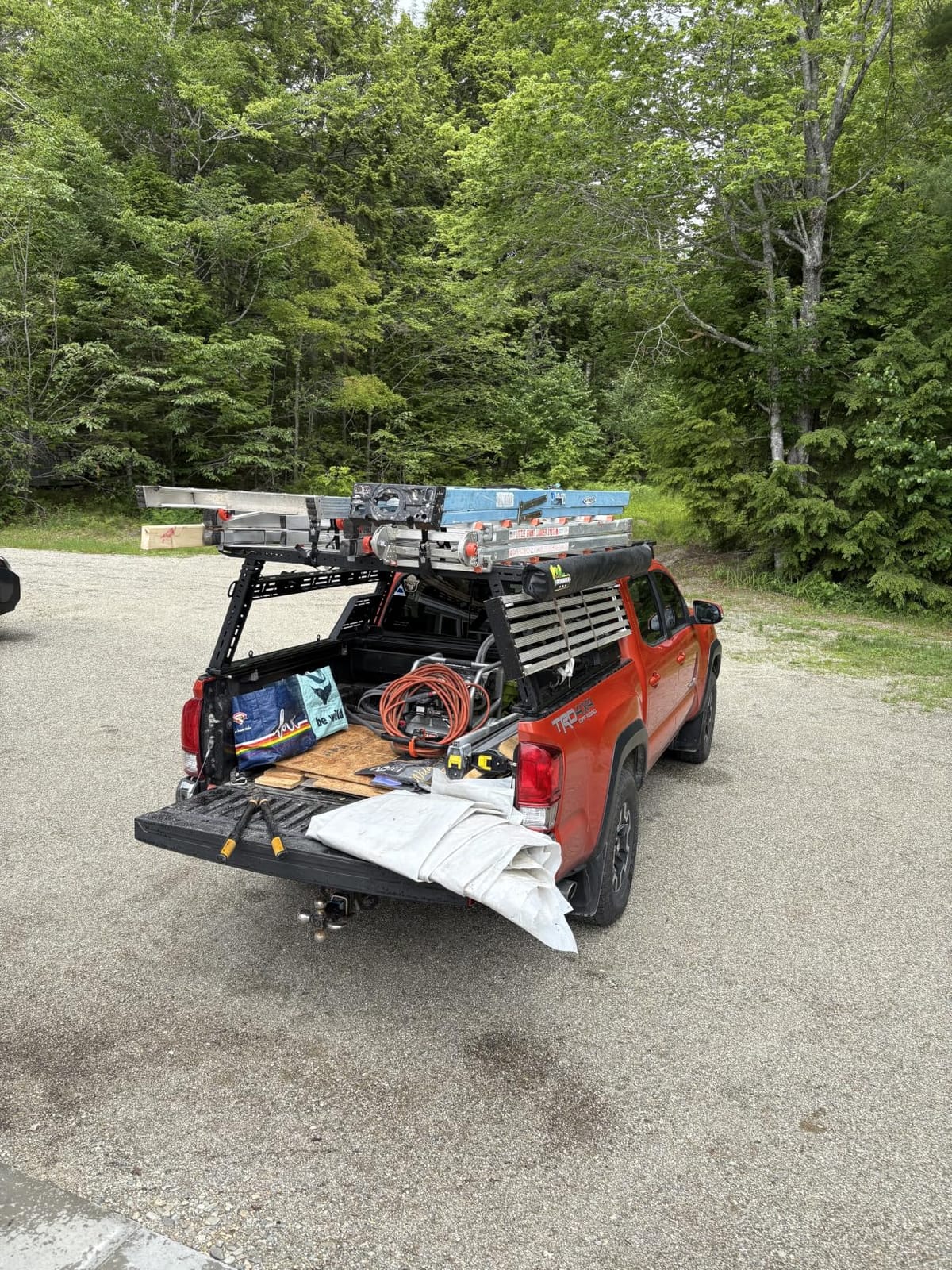 1300 LBS Adjustable Height Truck Bed Rack, 17