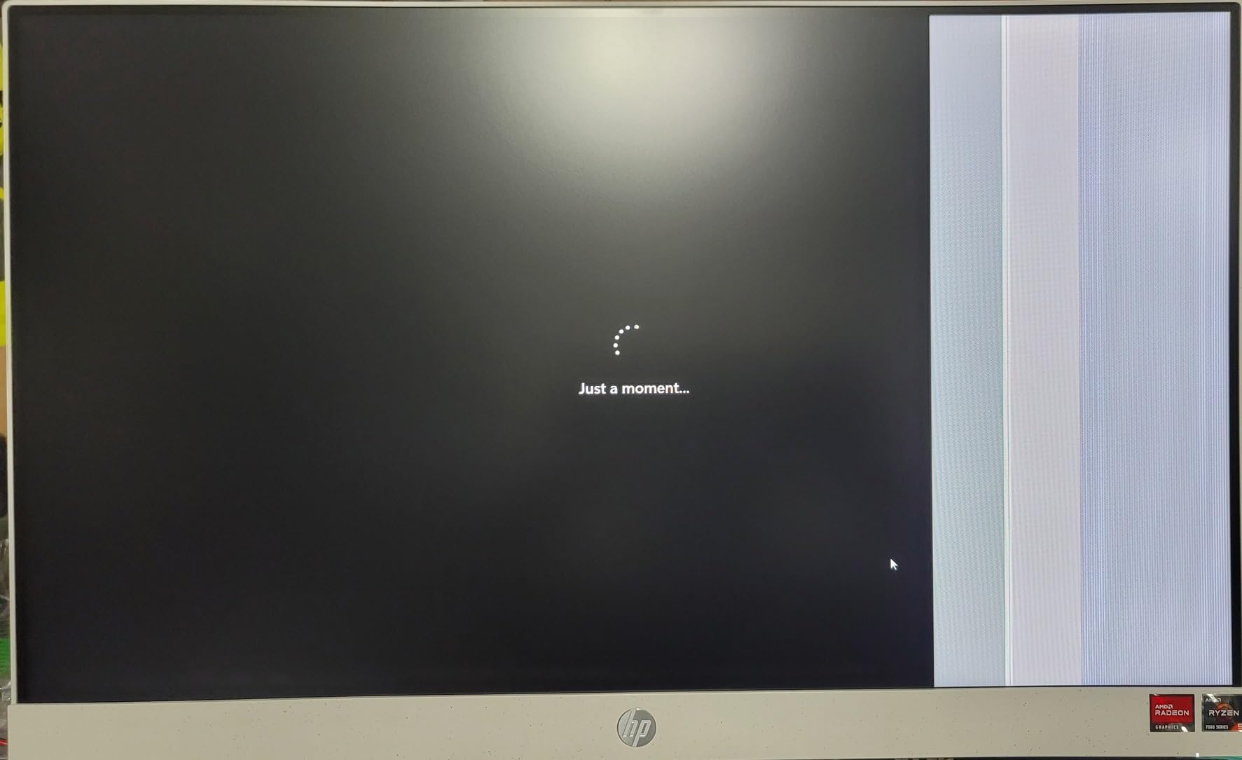 HP 24 inch All-in-One Desktop PC, FHD Display, AMD Ryzen 5 7520U, 8 GB RAM, 256 GB SSD, AMD Radeon Graphics, Windows 11 Home, 24-cr0002 (2024) customer photo 2