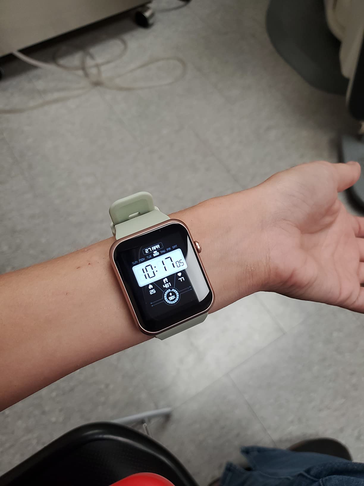 Pedometer Watch Senior Friendly No App No Phone Required, Fitness Tracker customer photo 2