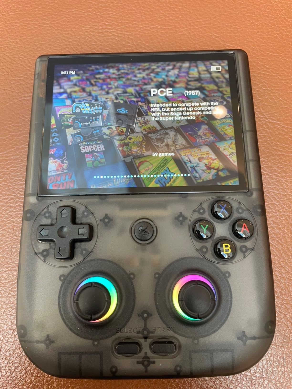 RG406V Handheld Game Console RG 406V 4-inch IPS Multi-touch Screen No Card Retro Game Console Android 13 Retro Emulator RG406V 5500mAh Battery 1080p DP Output WIFI Bluetooth Black customer photo 1