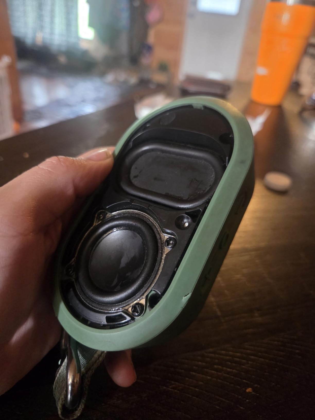 SOWO Portable Small Speaker, Magnetic Bluetooth Speaker for Golf Cart customer photo 2
