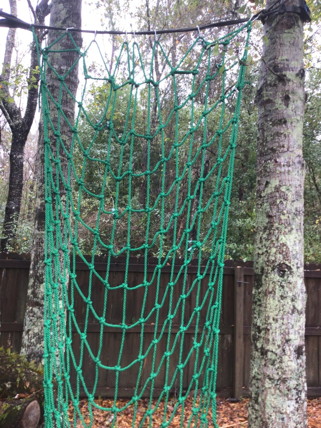Outdoor & Indoor Premium Climbing Net - 8 Sizes Polyester Fiber. Easy Install with Extras. Handcrafted & Practical. Ideal Gift. (3ft x 6ft) customer photo 1