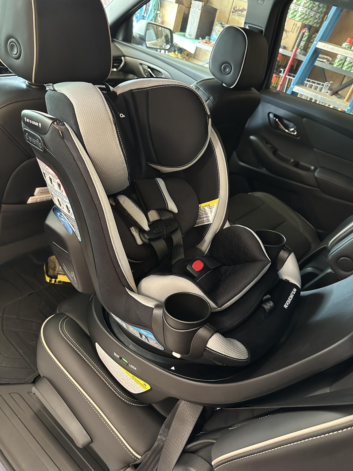 Evenflo Revolve360 Slim 2-in-1 Rotating Car Seat customer photo 2