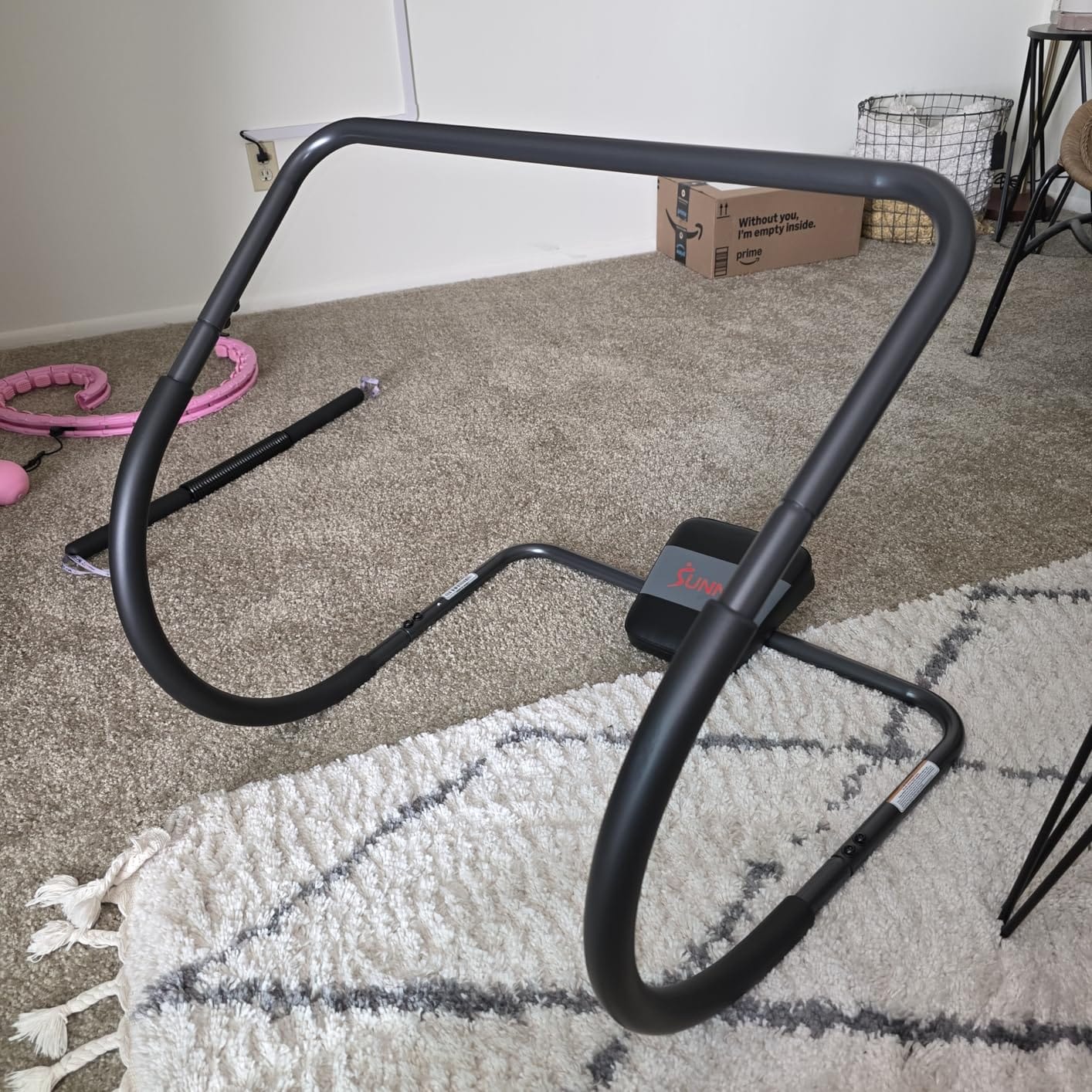 Sunny Health & Fitness Ab machine Ab Workout Machine Adjustable Ab Trainer customer photo 1
