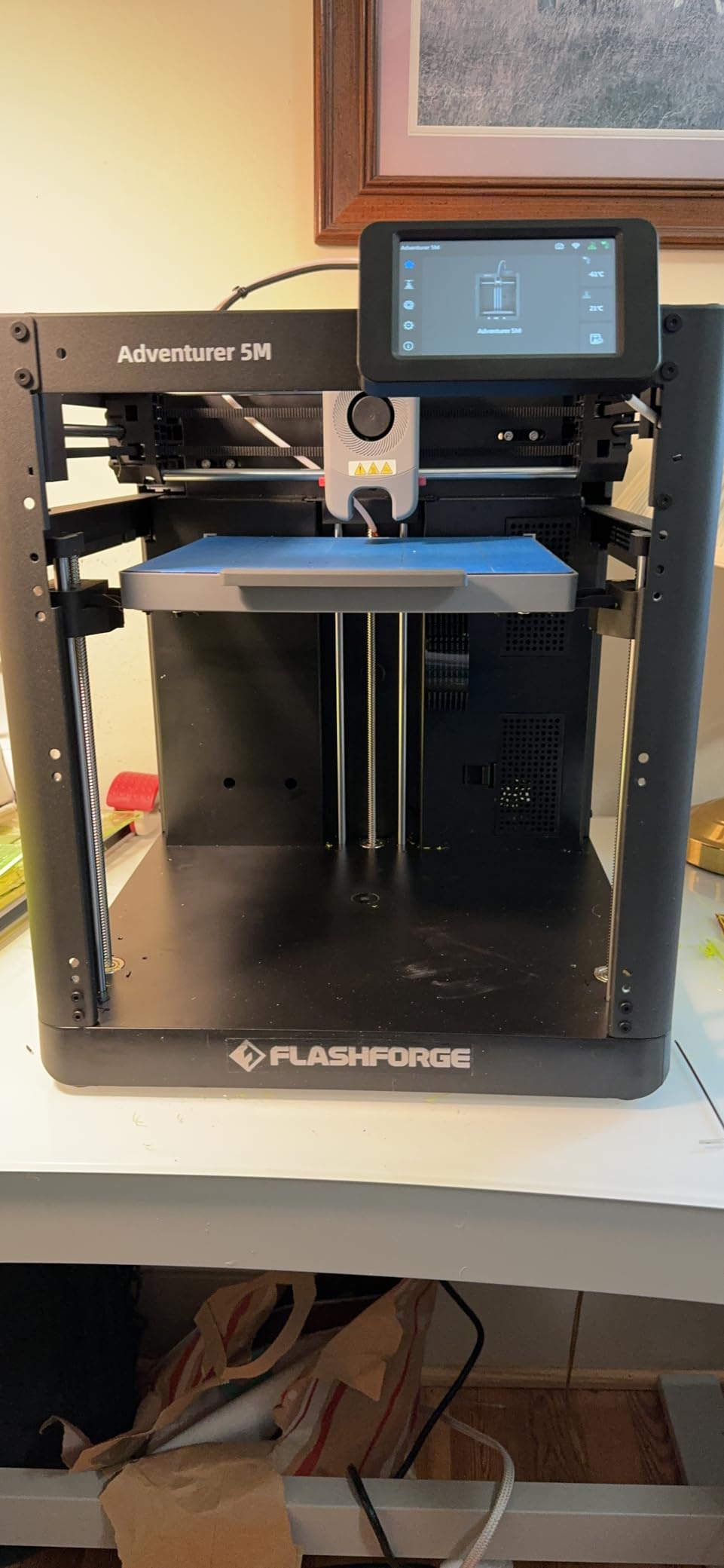 FLASHFORGE AD5X Multi-Color & Material 3D Printer with IFS, 220x220x220mm customer photo 1