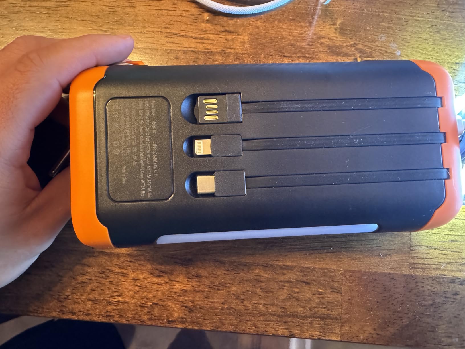 Solar Power Bank Portable Charger 66800mAh Battery Pack for Camping customer photo 1