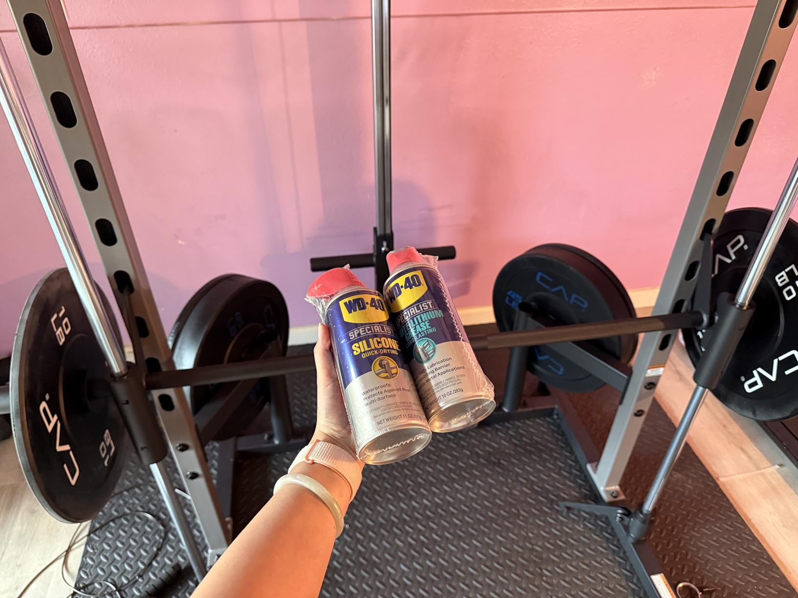 OPPSDECOR All-in-One Adjustable Smith Machine with LAT-Pull Down System customer photo 1