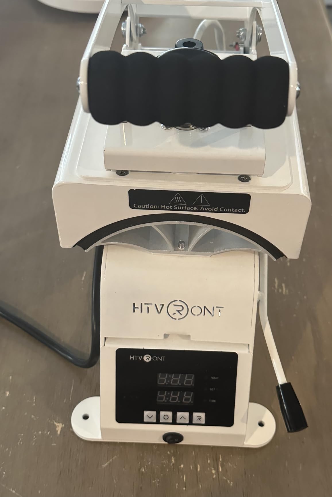HTVRONT Hat Press Hat Heat Press Machine | 2 Platens & Caps Stretcher, for Caps with Memory Mode and Non-Slip Base for Heat Transfer Vinyl customer photo 2