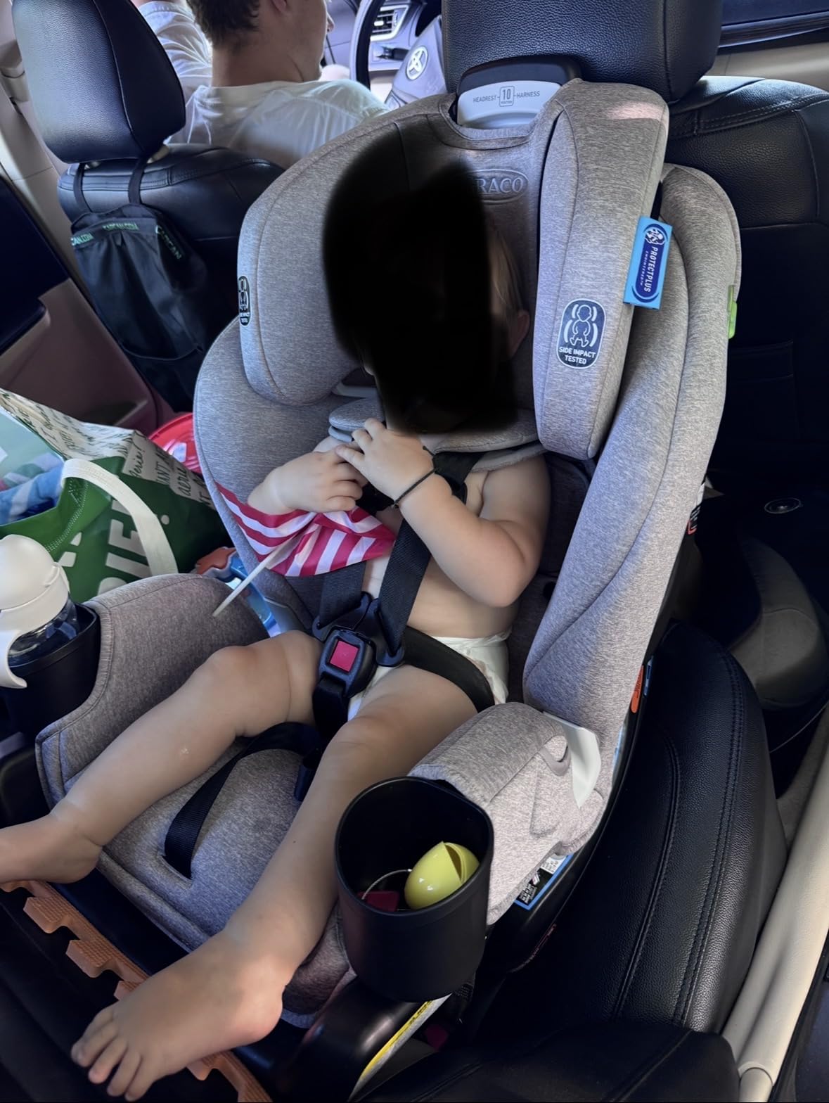 Graco Extend2Fit 3-in-1 Convertible Car Seat, Ashten customer photo 1