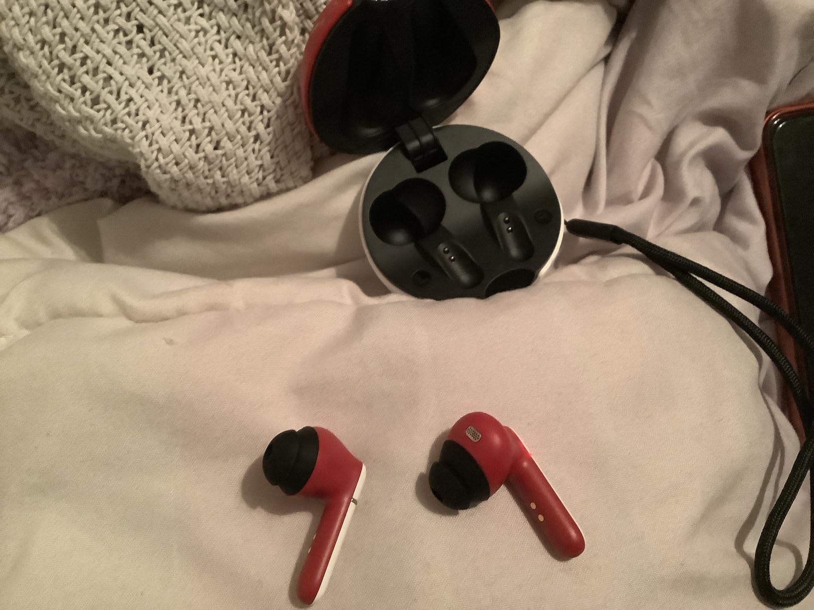 Wireless Earbuds for Kids,Comfortable Wireless Earphones Fit Ergonomic Design Ball Shape Ear Buds with Mic for Android iOS Cell Phone Computer Laptop customer photo 2
