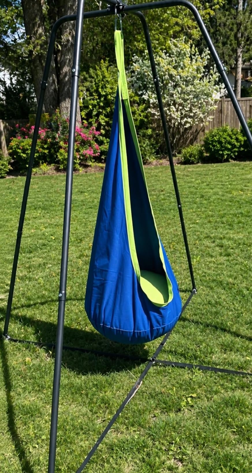 G TALECO GEAR Sensory Swing with Stand for Kids, Autism & Pod Swing customer photo 1
