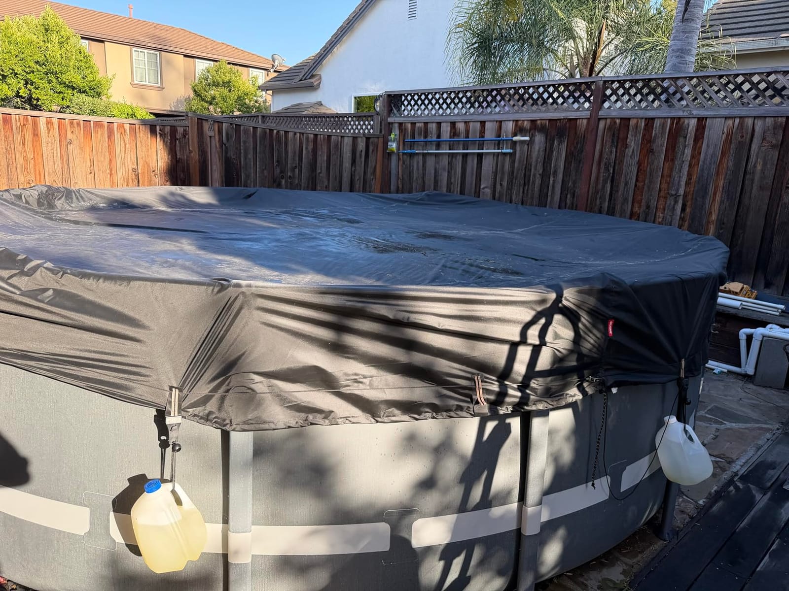 QH.HOME 18ft Winter Pool Cover,Windproof Patented Ratchet&Heavy Duty Fabric customer photo 2