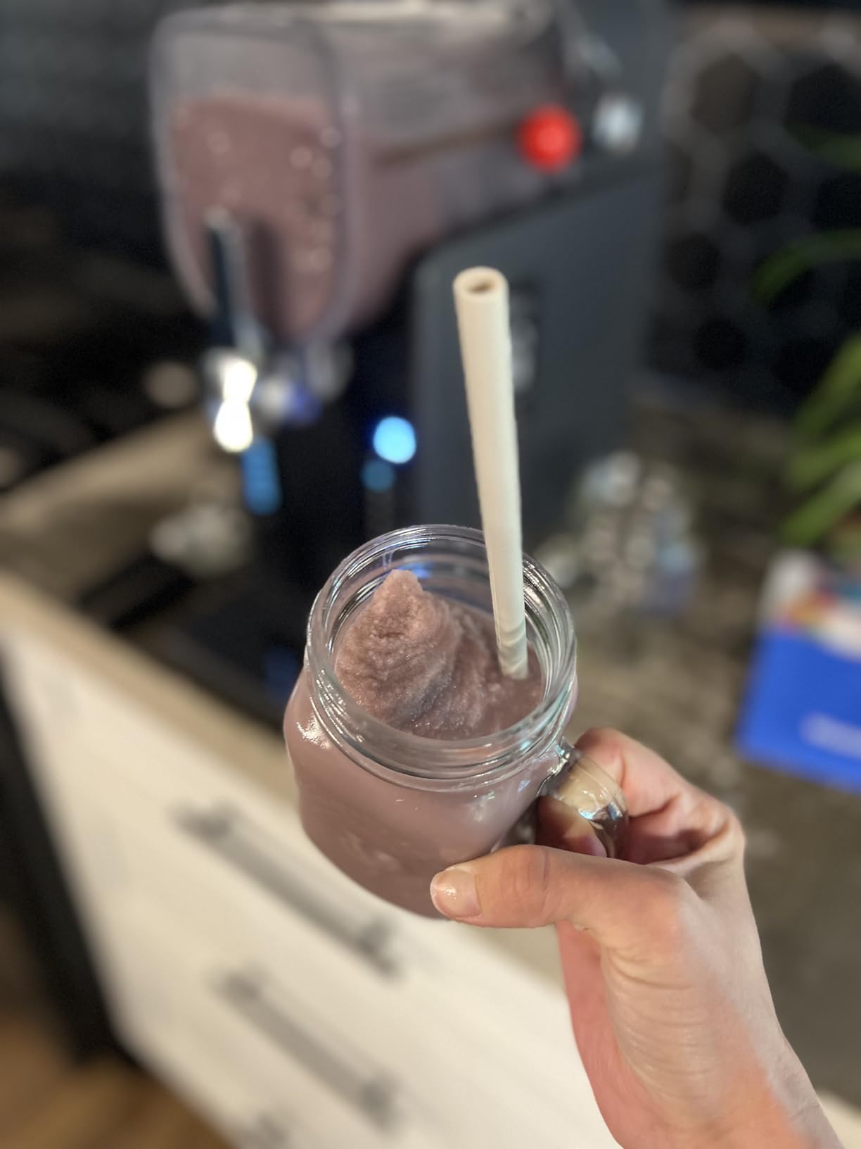 BKPPM Slushie Machine: No Ice Needed Slushy Machine for Home, 6 Preset, Real-Time Temp Display, Auto-Clean | Frozen Margaritas, Cocktails, Frappés, Ice Cream, Smoothies, Milkshakes,Summer Parties customer photo 1