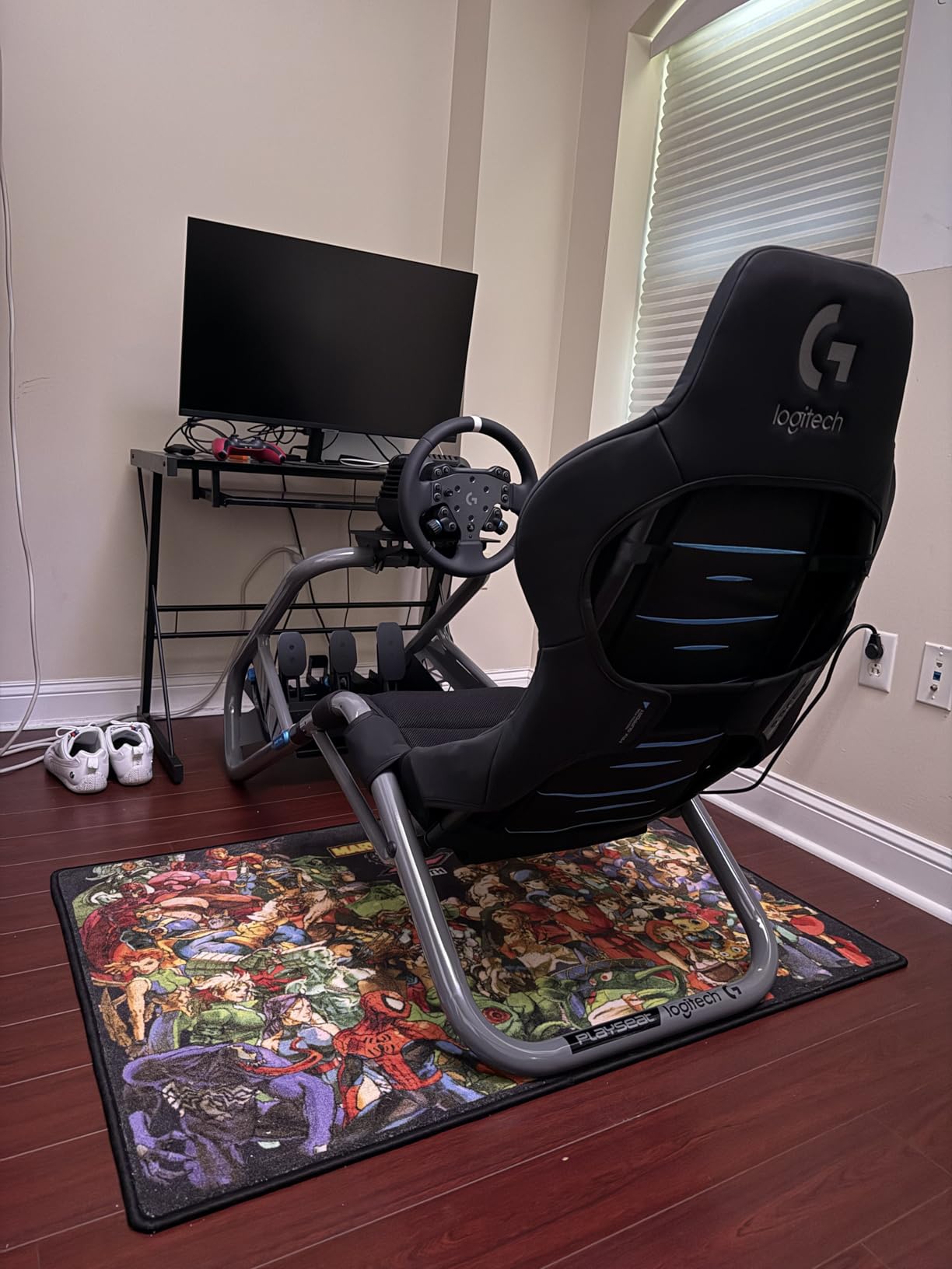Logitech G RS50 Direct Drive Racing Wheel, Hub, & Base for PS5/PS4/PC | 8 Nm Direct Drive, 11 inch Wheel, 13 Buttons, Adjustable Paddle Shifters, TRUEFORCE Force Feedback Integration customer photo 1
