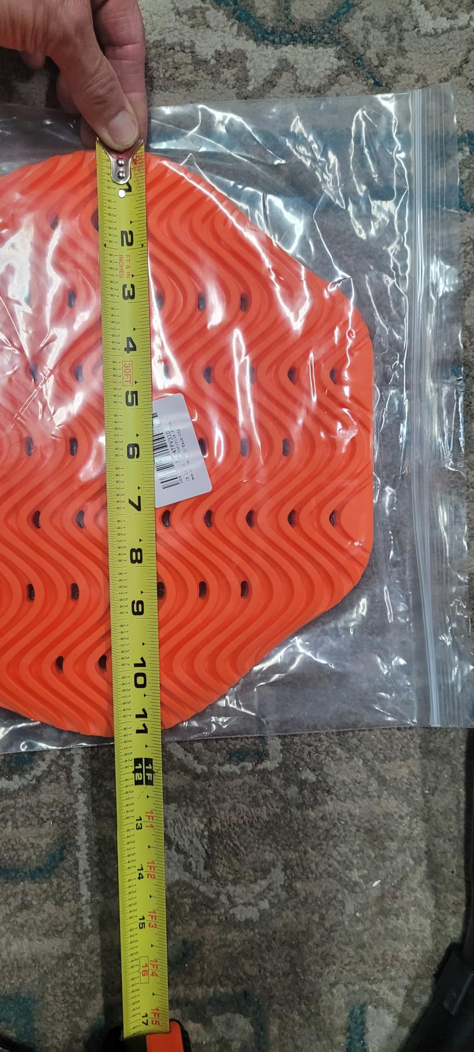 PSLER CE Level 2 Back Motorcycle Armor,CE Level 2 Armor Jacket Pads Inserts customer photo 1