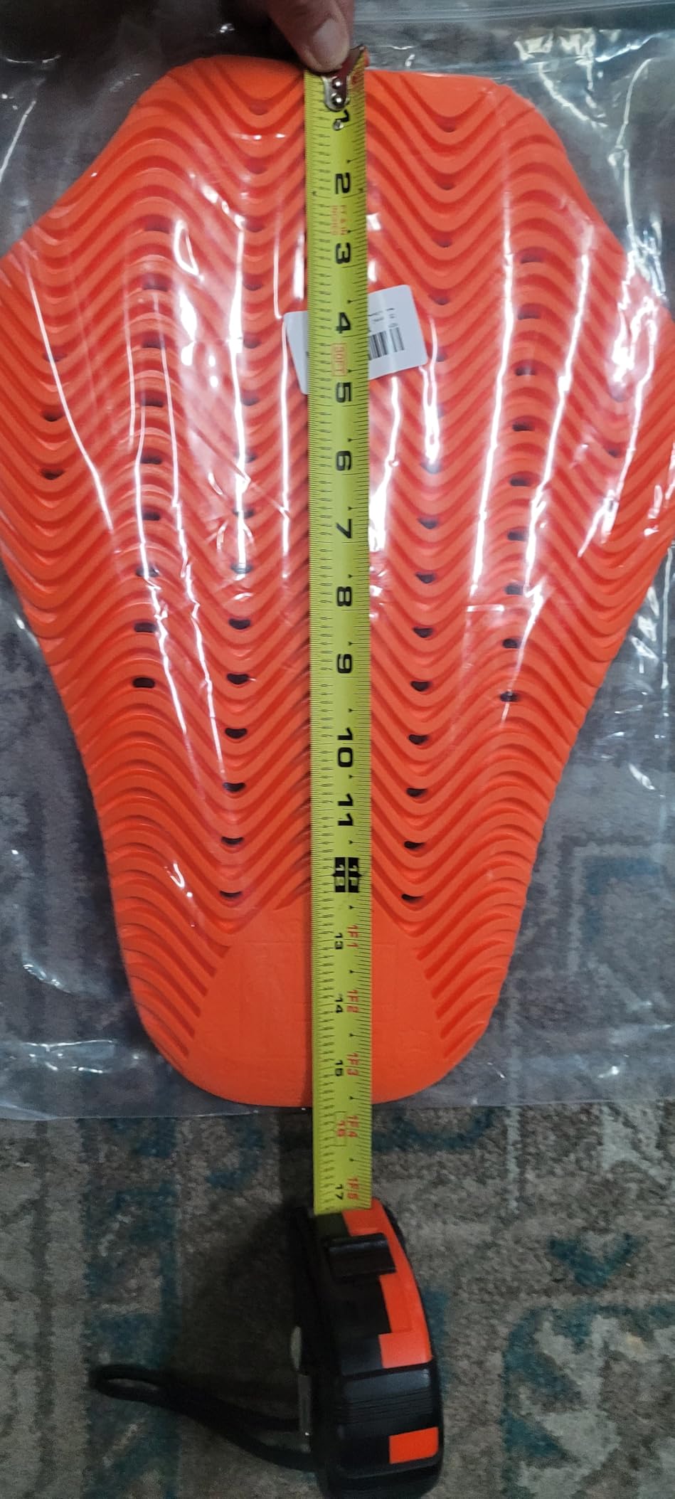PSLER CE Level 2 Back Motorcycle Armor,CE Level 2 Armor Jacket Pads Inserts customer photo 2