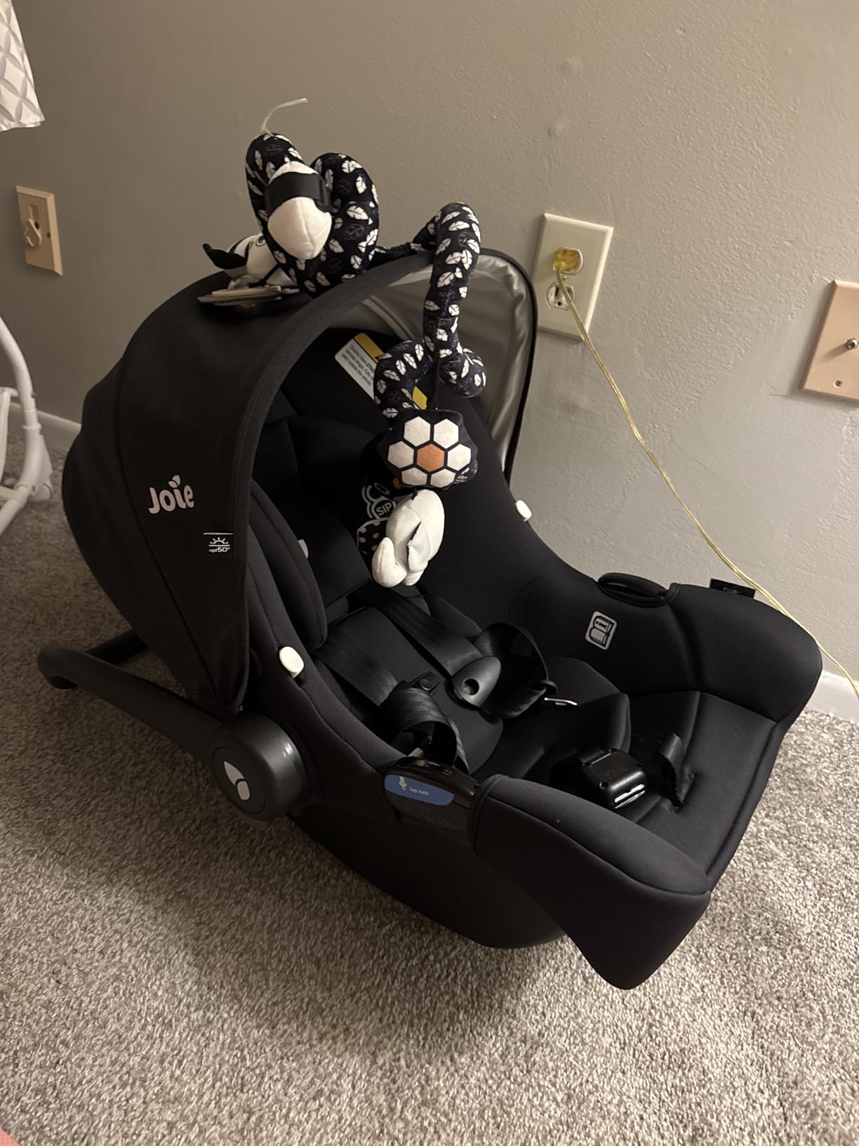 Joie Rue Infant Car Seat & Anti-Rebound Base, Lightweight customer photo 2