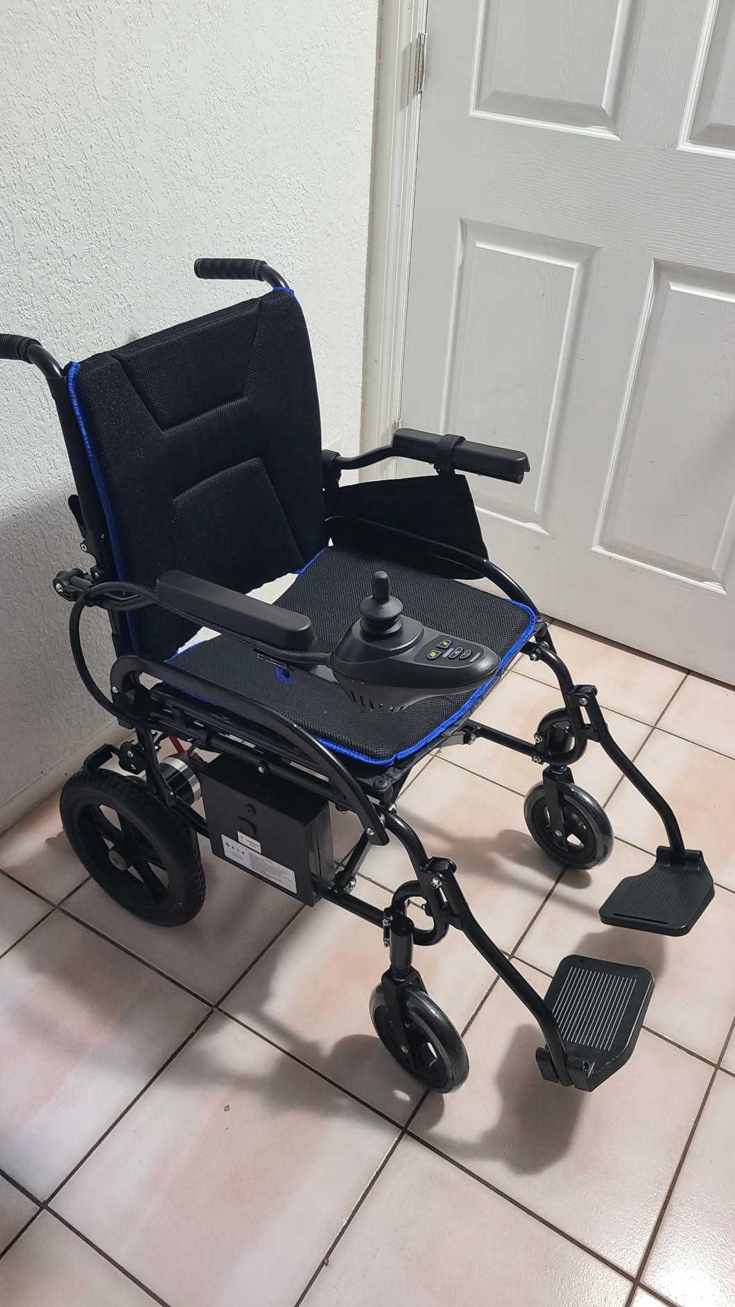 Vive Lightweight Electric Wheelchair for Adults - Foldable Power Wheel customer photo 1