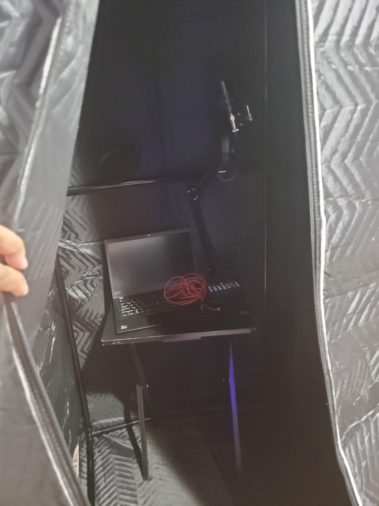 Podcast Equipment Bundle, Recording Studio Package with Podcast Microphone and Voice Changer, Live Sound Card - Audio Interface for Laptop Computer Vlog Living Broadcast Live Streaming YouTube TikTok customer photo 1