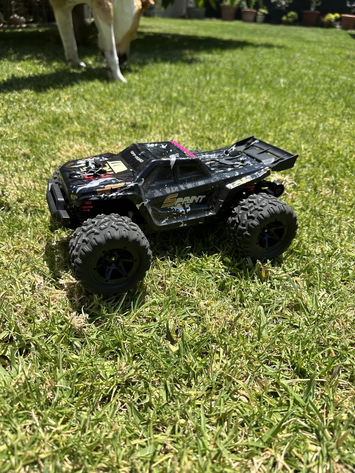 DEERC 9309E All Terrain Fast RC Cars for Adults 40KPH,4WD Electric Off-Road Remote Control Monster Truck,2.4Ghz High Speed Car,Waterproof Monster Truck with 2 Batteries for Boys & Kids customer photo 1