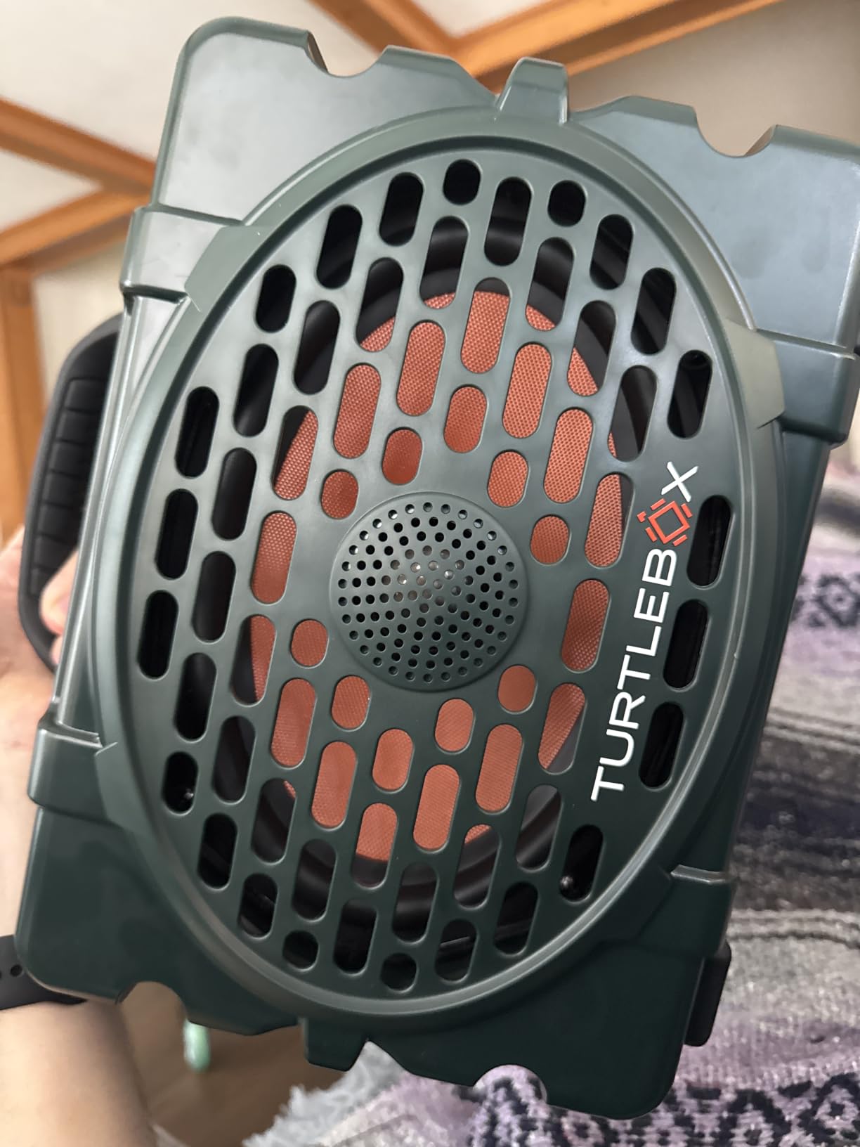 Turtlebox Original Gen 3 Outdoor Bluetooth Speaker, Waterproof, Tan customer photo 1