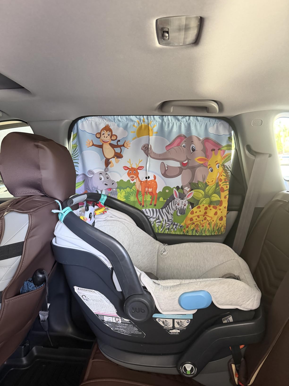 Car Window Shades, [Upgraded] 8 Strong Magnets Magnetic Side Window Sun Shade [2 Pack] - Dual Layer UV Ray Protection Car Sunshade for Baby, Kids & Pets - Universal Fit for SUV, Sedan & Trucks customer photo 1