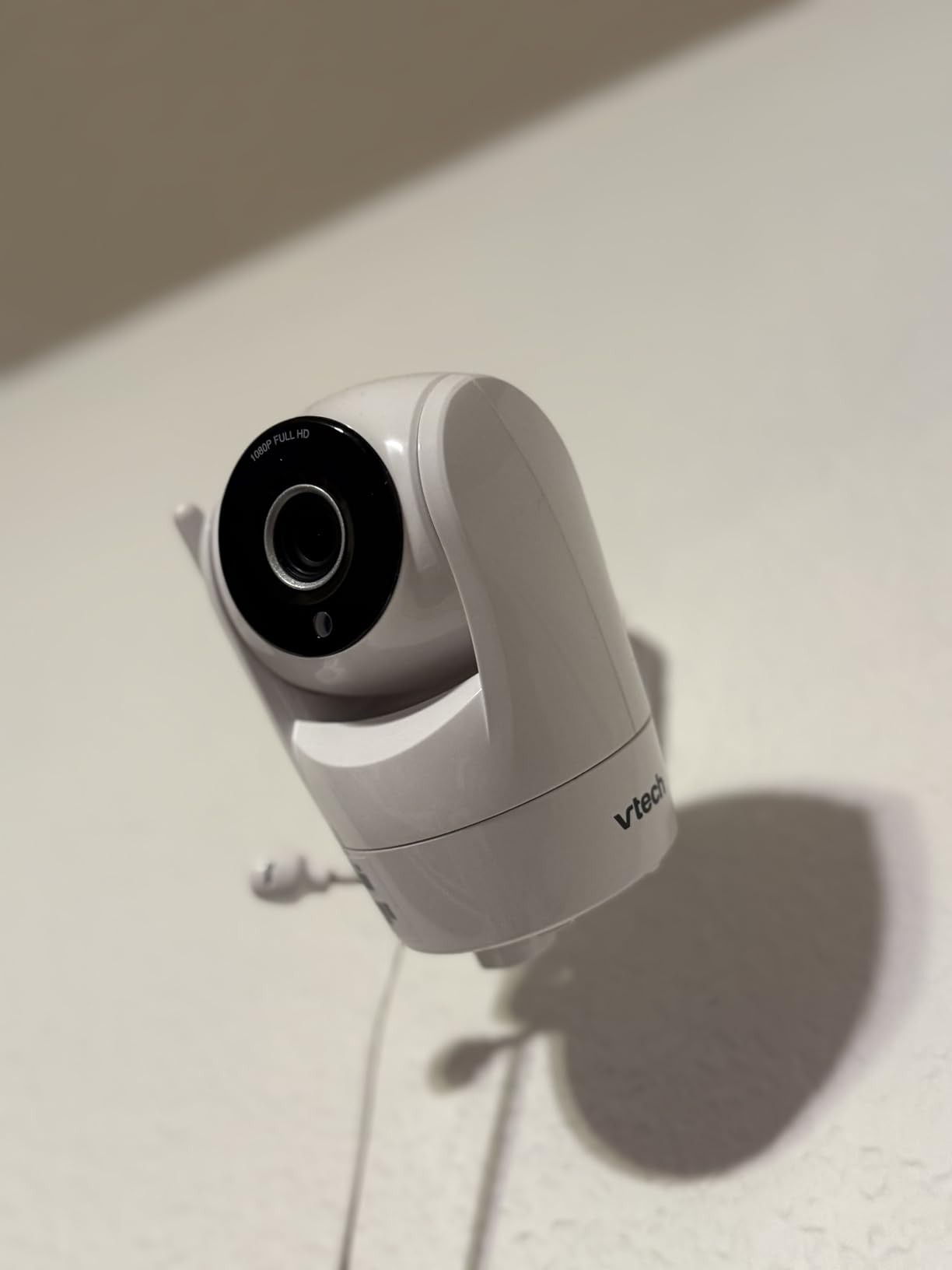 VTech Smart WiFi Baby Monitor, 2 Cameras – See Both Rooms at Home or from Anywhere, Free App, 1080p Split Screen, 5