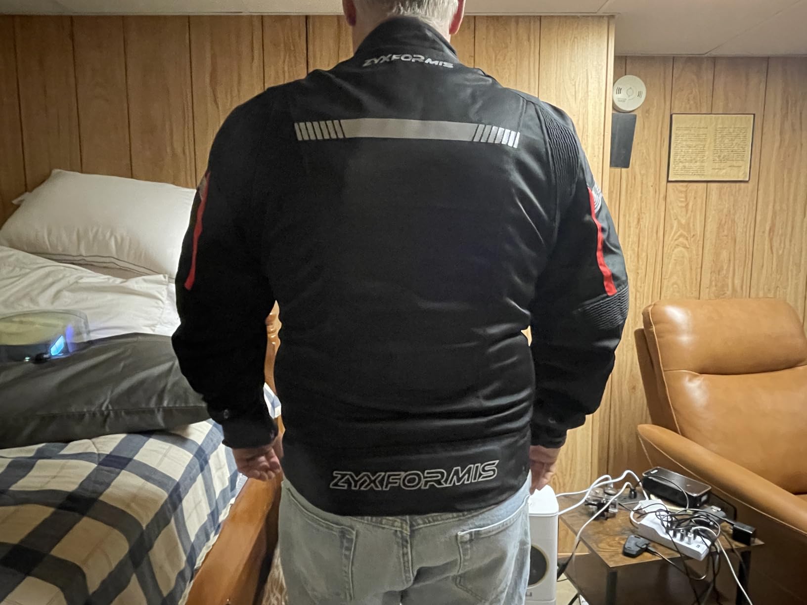 Summer Motorcycle Riding Jacket for Men with CE Armor customer photo 2